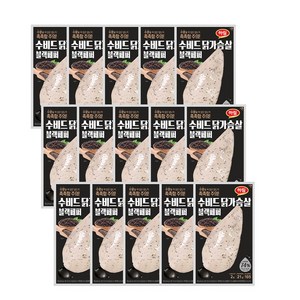 하림 수비드닭가슴살 블랙페퍼 100g, 15개