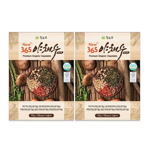 365 국산 유기농 야채수프차 주전자 티백, 1개, 10개입, 15g