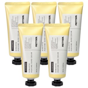 5개)프리티스킨 캐모마일 로맨틱 퍼퓸 핸드크림100ml, 5개, 100ml