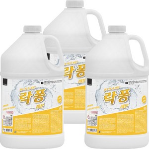 락퐁 4Lx3 세트 욕실 화장실 청소세제 세정제 코튼 로즈마리, 4L, 3개