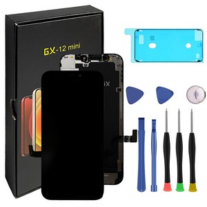 아이폰액정 아이폰12미니액정 수리 교체용 부품 iPhone12MiniDisplay OLED, 아이폰12MINI 액정 수리공구키트 포함, 1개