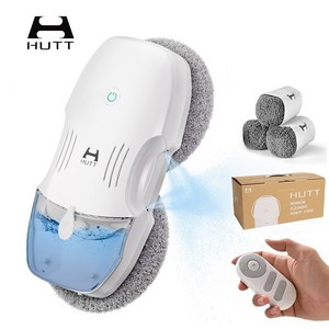 HUTT 창문 로봇청소기 자동 분수 초강흡입력 +리필걸레세트, C6SE
