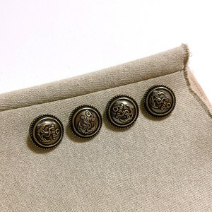 4P 교복 코트 정장 20mm 단추 빈티지단추