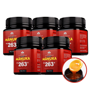 와일드네이처 뉴질랜드 마누카 꿀 MGO 263+ UMF10+ 동일수치, 5개, 250g
