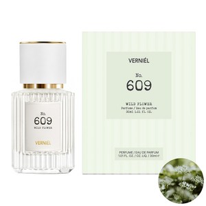 베르니엘 609 와일드플라워 여자향수 여성향수 그린 플로럴향 흔하지않은 은은한 니치향수, 1개, 30ml