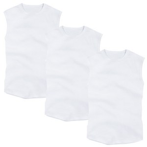 더폴그라운드 남여공용 나시티 3PACK