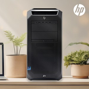 HP Z8 Fury G5 제온 W7-3565X 32코어 RTX 6000 Ada 2 GPU 고성능 3D렌더링 그래픽디자인 워크스테이션, 블랙, 3F0P5AV, 10TB, 512GB, Free DOS