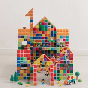 그로우러닝 자석블럭 프리미엄 풀패키지, 미피(64)+에릭칼(96)+다각형(48), 1개