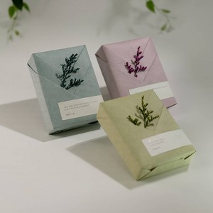 결혼식 답례품 - 결혼 돌 잔치 조문 회사 선물 홀리넨 드립백커피 & 쿠키 프리미엄 답례품_산뜻, 1개, 총 3개 - 3색상 믹스