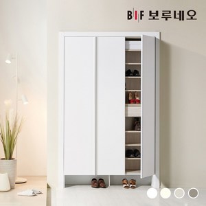 보루네오 150cm 레오 신발장 붙박이 현관 아파트 맞춤 주문 제작 시공 현관장, 화이트 150cm, 10단