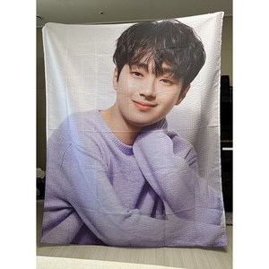이찬원 여름이불 이불 미스터트롯 굿즈 효도선물 시어서커이불1
