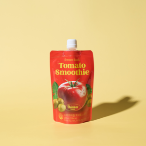 SEED FARM에서 직접 생산한 토마토로 만든 스위트바질토마토스무디, 1개, 200ml