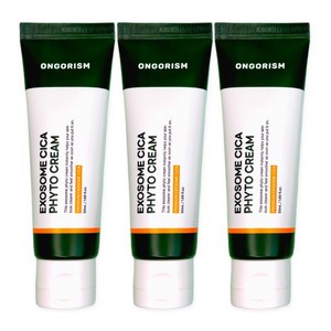 온고리즘 엑소좀 시카크림 바르고자는 톤업 파이토 PDRN EGF 크림, 3개, 50ml