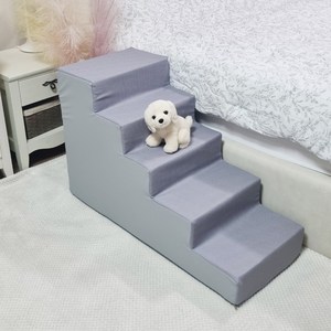 8DECO 강아지계단 5단 60cm 펫스텝 애견계단 그레이계단, play5 논슬립그레이, 1개