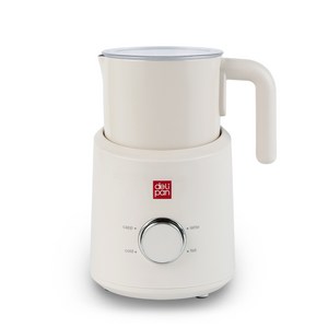 델리팬 전동 우유거품기 DEL-MF700 밀크프로더 분리형, 아이보리