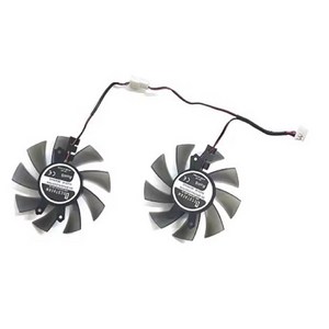 갤럭시 BOY 지포스 RTX 1660 1660 Ti 2060 그래픽 비디오 카드 쿨러 쿨링팬 2PCS / SET (국내배송)