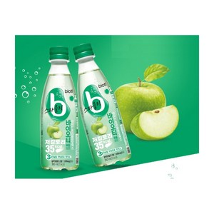 바이오티 마시는프리바이오틱스 애플소다 탄산음료 350ml 20개 바이오티음료