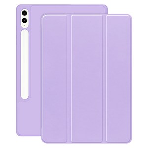 삼성 갤럭시탭S9 S9+ S9울트라 S9 FE 플러스 S펜수납 스마트 북커버 케이스, 라벤더, 1개