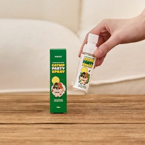 펫웨그테일 고양이 캣닢 파티 스프레이 국내산 무농약 100% 집냥이 반려묘, 1개, 40ml