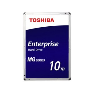 도시바(TOSHIBA) MG Enterprise 기업용 10TB SATA HDD 7200RPM 512MB 5년 보증, MG10ADA10TE