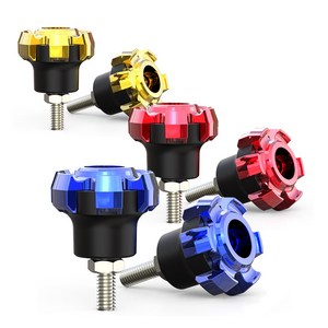 락모터스 오토바이 M6 컬러볼트 튜닝볼트 패션볼트 6mm볼트, M6튜닝볼트(골드), 1개