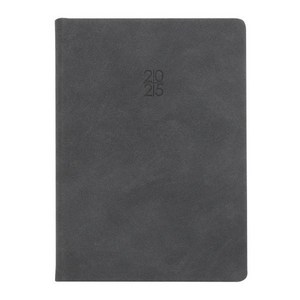 2025년 양장다이어리 AP14 A5 (월간+노트) 1권, 그레이
