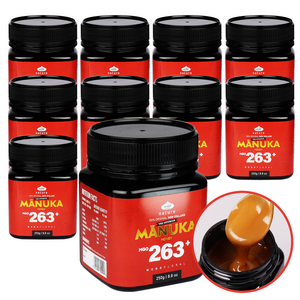와일드네이처 뉴질랜드 마누카 꿀 MGO 263+ UMF10+ 동일수치, 10개, 250g