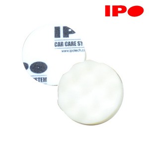 IPO 초벌용 3인치 와플 화이트 폼 패드 PN8034W, 1개