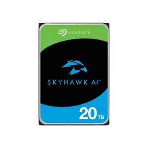 씨게이트(Seagate) SKYHAWK AI HDD 20TB ST20000VE002 3.5인치 CCTV용 5년보증