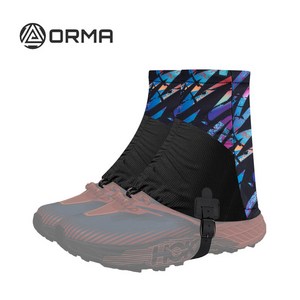 ORMA 러닝 숏 스패츠 트레일 러닝 게이터 오르마, 블루/퍼플
