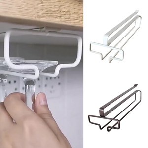 안심구매단 무타공 와인잔 거치대 상부장 와인잔걸이, 1개