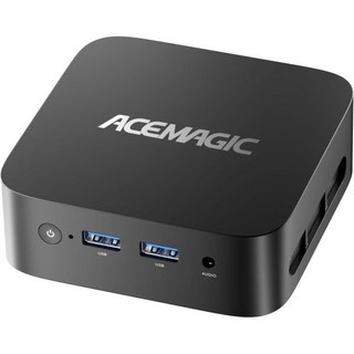 미니 PC 컴퓨터 본체 사무용 가정용 ACEMAGIC Vista V1 트윈 레이크 N150(3.6)GHz) 8GB DDR4 RAM 256GB M.2 SSD 데스크탑 컴퓨터(비