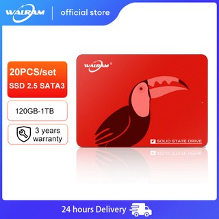 WALRAM SSD 5 2GB 2.5 SATA3 TB 500GB 256GB 28GB 20GB 노트북 HDD SSD 용 내부 솔리드 스테이트 하드 드라이브 디스크, 64GB, 1개