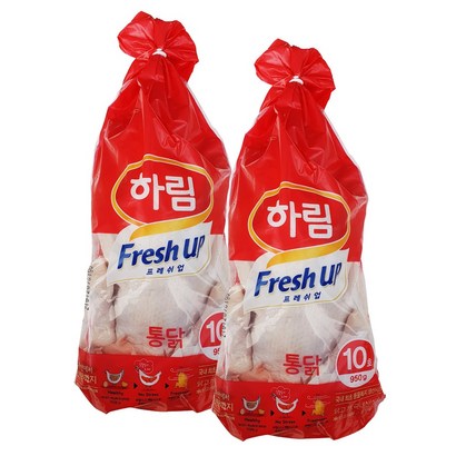 하림 프레쉬업 냉장 생닭 2봉