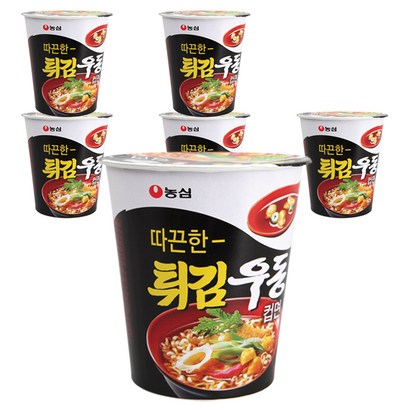 농심 튀김우동컵 x6개 6개 리뷰후기