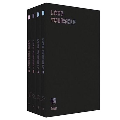 방탄소년단 - OVE YOURSEF 轉 Tear 4종 합본