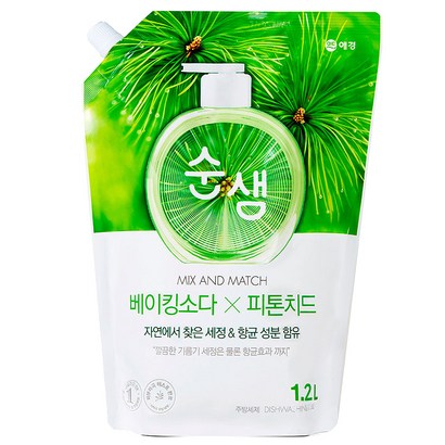 순샘 베이킹소다 피톤치드 리필 세제 리뷰후기