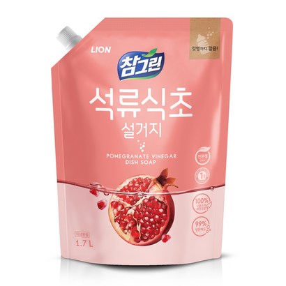 참그린 석류식초 설거지 주방세제 리필