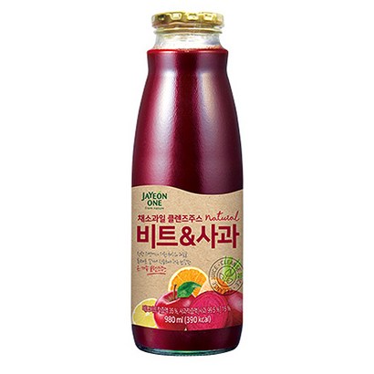 자연원 채소 과일 네츄럴 클렌즈 주스 비트 & 사과