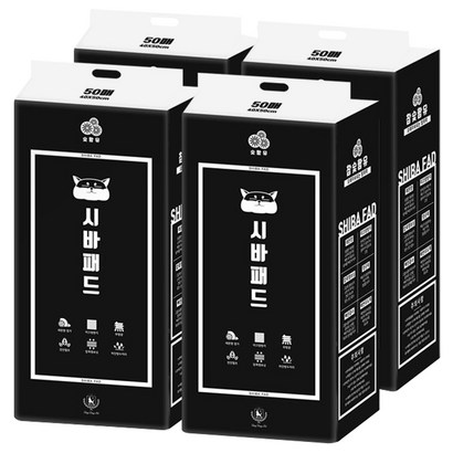 딩동펫 시바 배변패드 숯 레몬향 50매 리뷰후기