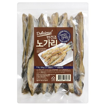해맑은푸드 반건조 노가리 대 (냉동) 리뷰 후기