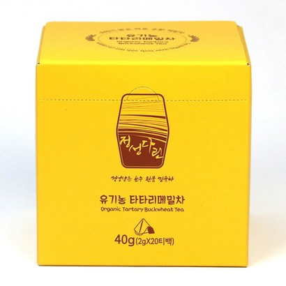 오대산식품 정성다린 유기농 타타리 메밀차 티백