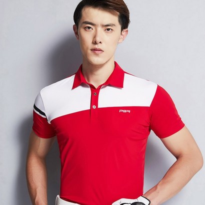 피지알골프 남성용 반팔 티셔츠 T-3270