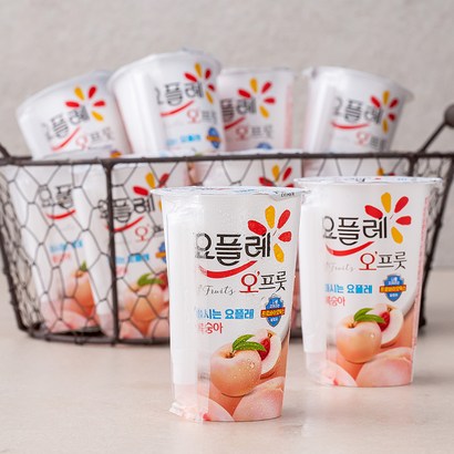 요플레 오프룻 복숭아 리뷰후기