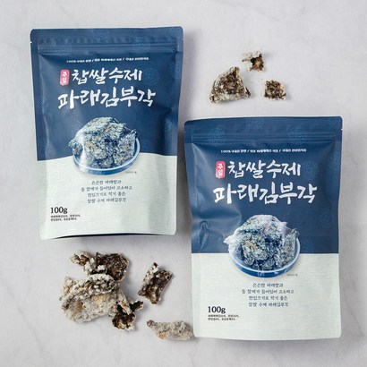 주일 찹쌀 수제 파래 김부각 리뷰후기