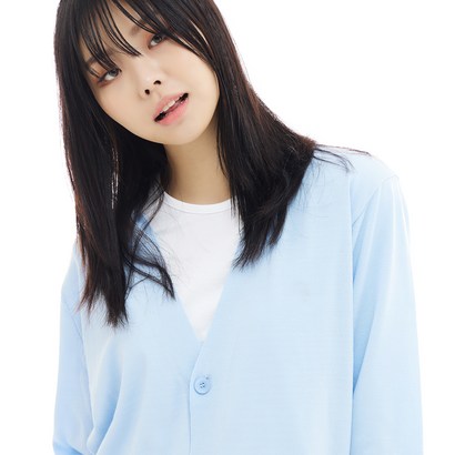 엘엠엔3011 캐시미어 스트럭쳐 니팅 가디건