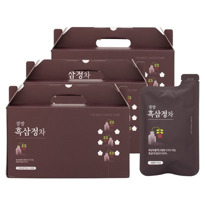 경방신약 흑삼정차