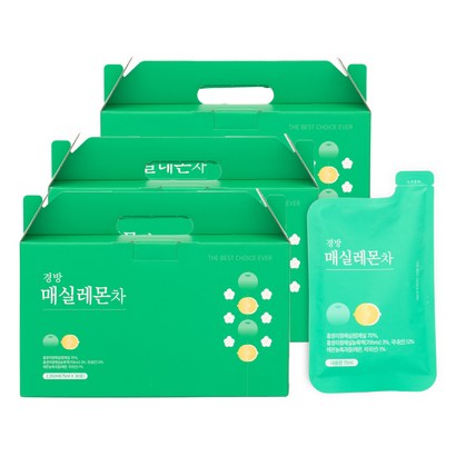 경방신약 매실레몬차