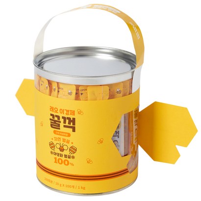 래오이경제 꿀꺽스틱 야생화꿀