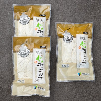 삼농산 멸치 사골 생 칼국수 리뷰후기